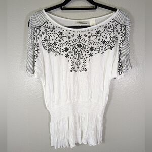 Allison Brittney women's top black and white size small